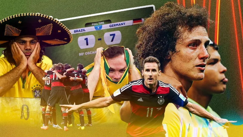 Bán kết Đức 7 - 1 Brazil (World Cup 2014)
